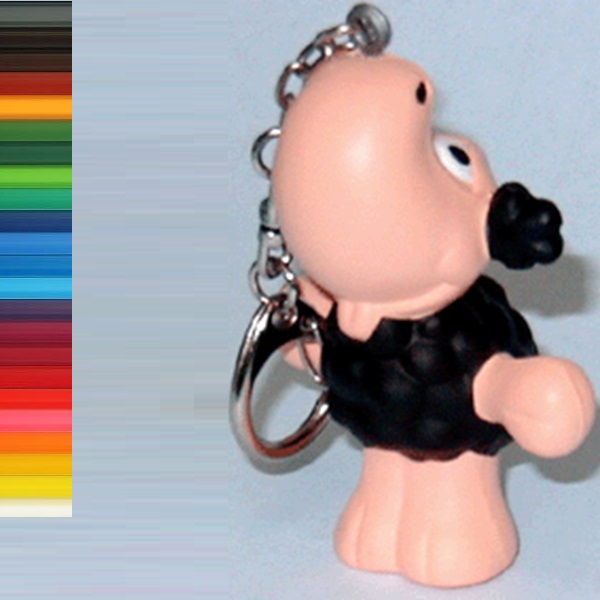 Sheep Stress Ball Keychain