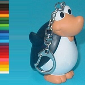 Funny Penguin Stress Ball Keychain