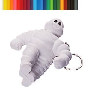 Michelin Man Stress Ball Keychain