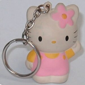 Hello Kitty Stress Ball Keychain
