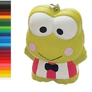 Frog Stress Ball Keychain