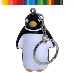 King David Penguin Stress Ball Keychain