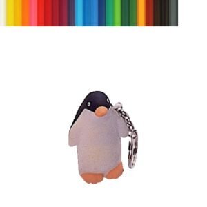Little Penguin Stress Ball Keychain