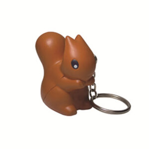 Squirrel Stress Ball Keychain