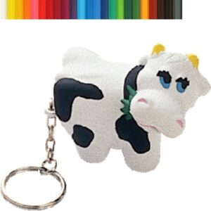 Cute Calf Stress Ball Keychain