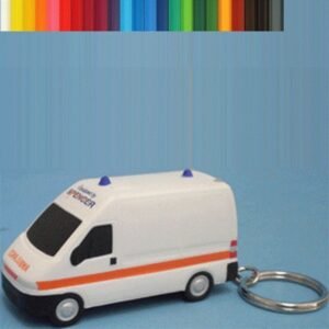 New Ambulance Stress Ball Keychain