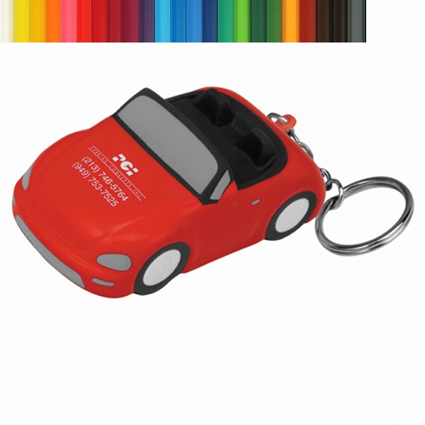Cabriolet Stress Ball Keychain