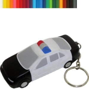 Police Vehicle Stress Ball Keychain