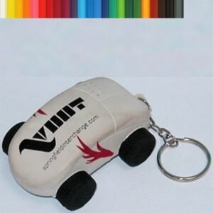 Mouse Car Stress Ball Keychain