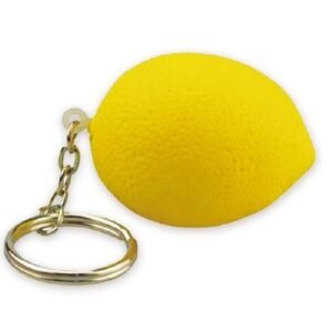 Lemon Stress Ball Key Chain