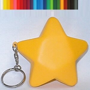 Large Pentagram Stress Ball Keychain