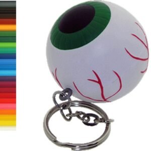Eyeball Stress Reliever Keychain