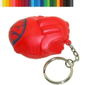 Heart Stress Ball Keychain