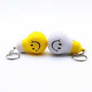 Lightbulb Stress Ball Key Chain