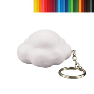 Cloud Stress Ball With Keychain