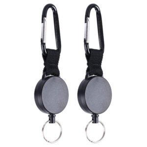 Outdoor Badge Reel With Carabiner