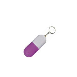Pill Stress Ball Key Chain