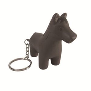 Horse Stress Ball With Keychain