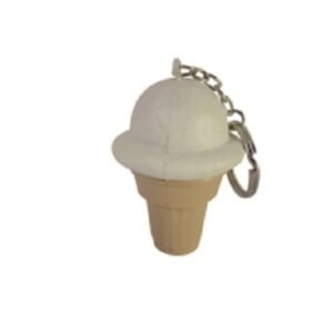 PU Ice cream Stress Ball With Key Chain