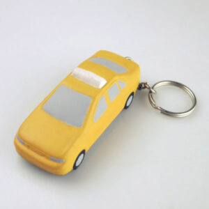 Taxi Stress Ball with Keychain