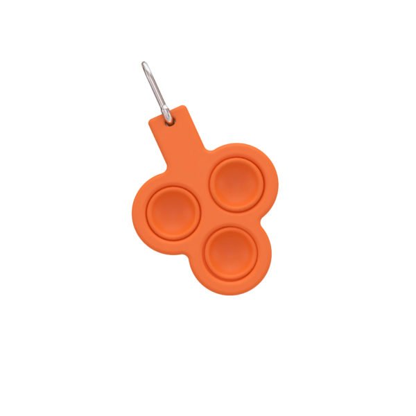 Clover Push Pop Bubble Keychain
