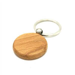 Custom Wood Engraved Key Chain