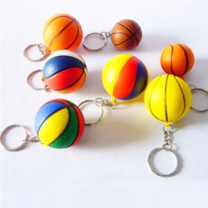 PU Basketball Football Volleyball Keychain