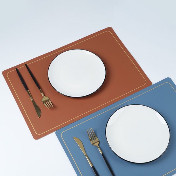 Waterproof PU Leather Insulated Placemat