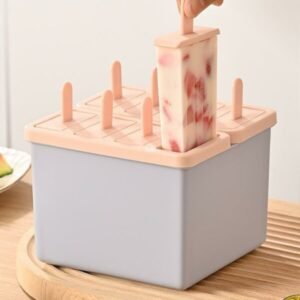 8-Cavity Ice Pop Mold Tray