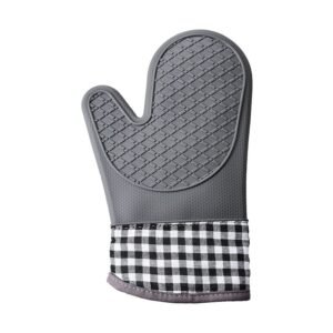 Silicone Oven Mitt With Lattice Sleeve