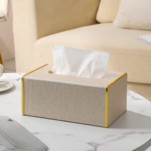 Pu Leather Tissue Box