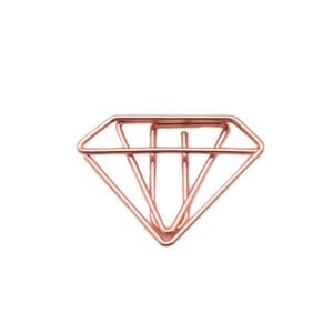 Electroplating Diamond Ring Metal Paperclips