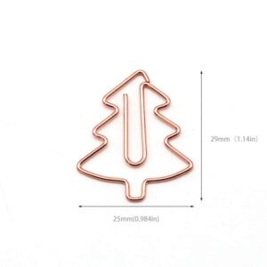 Electroplating Christmas Tree Shaped Paperclips