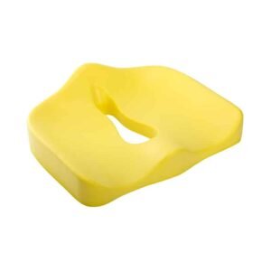 Memory Foam Lumbar Hemorrhoid Friendly Cushion