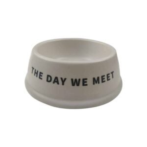 Bamboo Fiber Puppy Pet Feeding Bowl