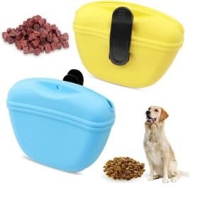 Dog Treat Silicone Pouch With Clip
