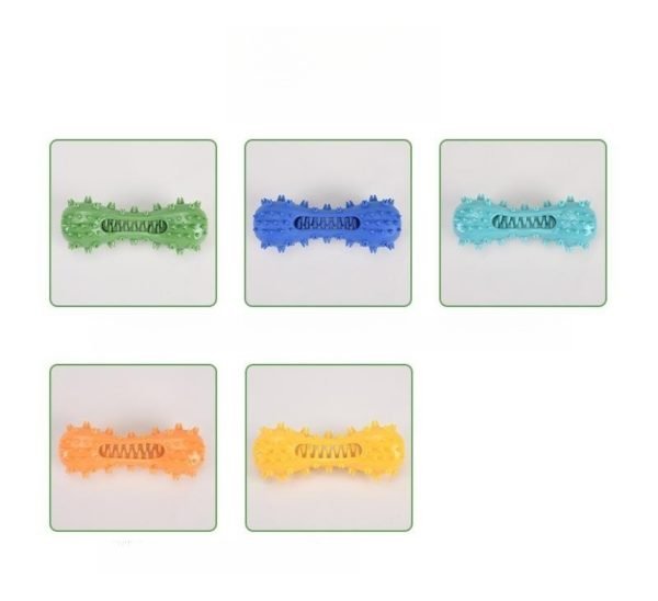 Bone shaped Rubber Pet Chewing Toy