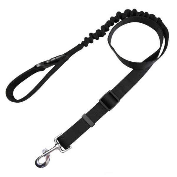 Elastic and Adjustable Polyester Dog Leash
