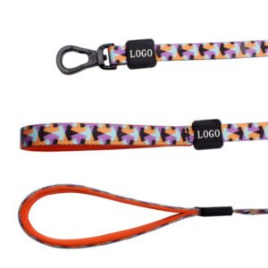 Custom Logo Rectractable Polyester Pet Leash