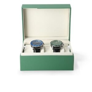 Two-Watch Treasures PU Leather Gift Box