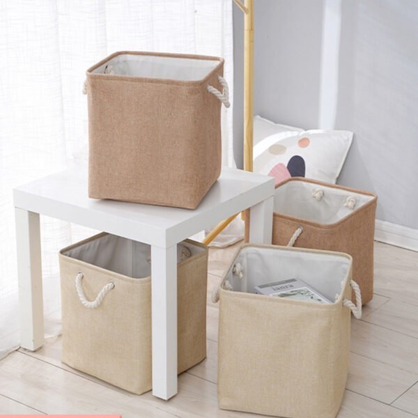 Large Capacity Linen Storage Basket