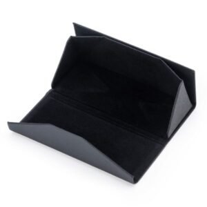 Multicolor Foldable Portable Triangular Glasses Case Sunglasses Box