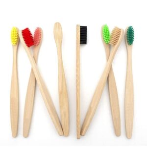 Biodegradable Bamboo Handle Toothbrush