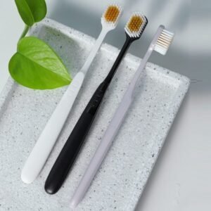 PBT Soft Bristle Toothbrush with Wide Head