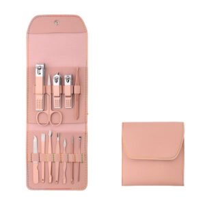 Mini Portable Stainless Steel Manicure 12- Piece Set