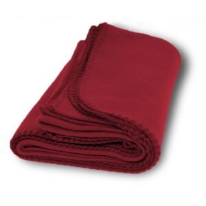 Economy Fleece Blanket w Merrow edging 50 X 60