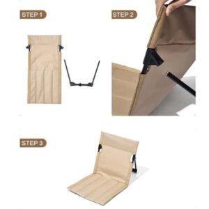 Folding Beach Lounger Chair with Logo