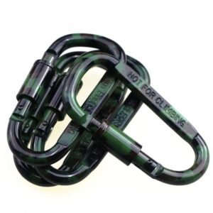 Camouflage Aluminum Alloy Carabiner