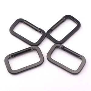 Square-shaped Aluminum Alloy Carabiner