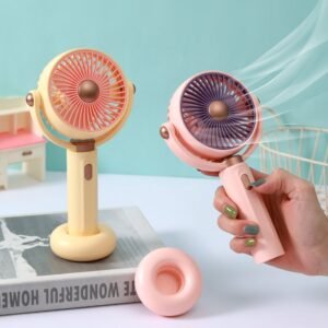 Multi-Gear Adjustable Stand-Up Handheld Fan